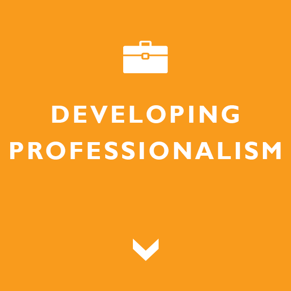 Developing Professionalism