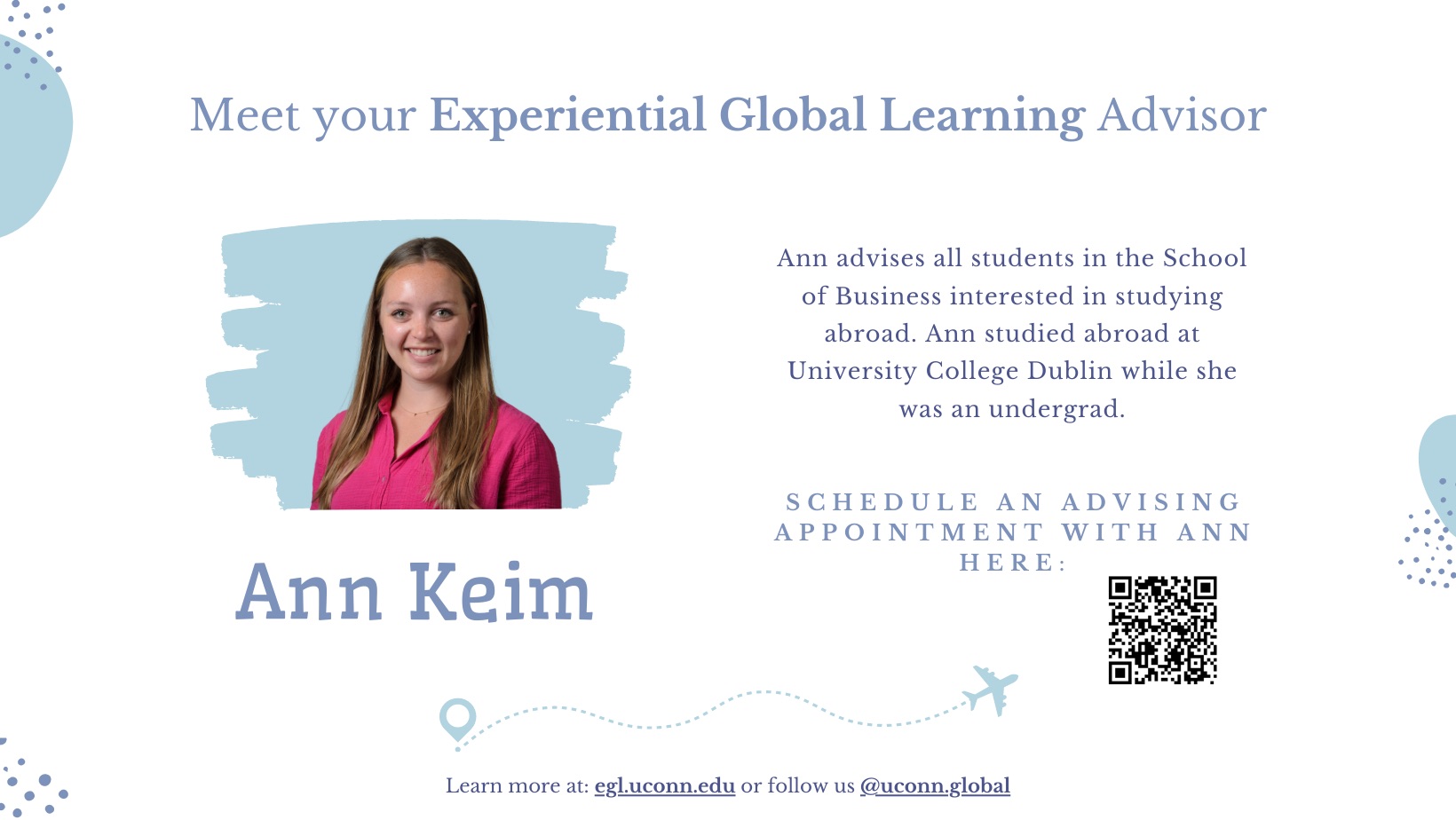 School of Business EGL Advisor Introduction